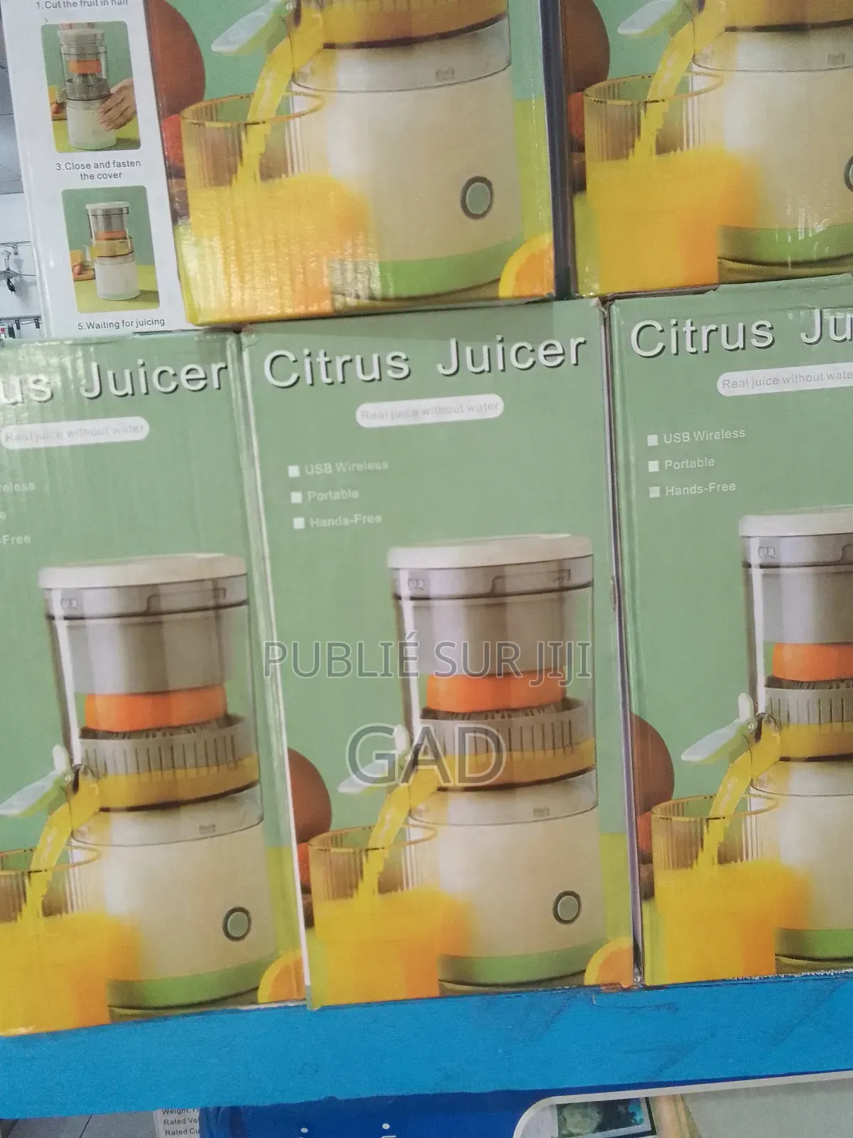 Presse Jus Rechargeable