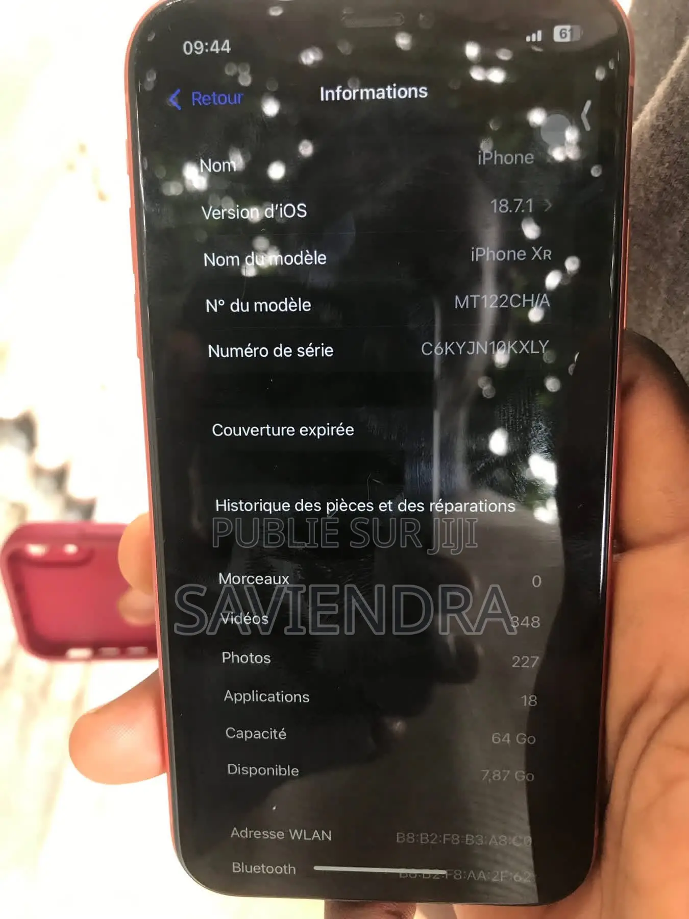 Nouveau Apple XR 64 GB Orange