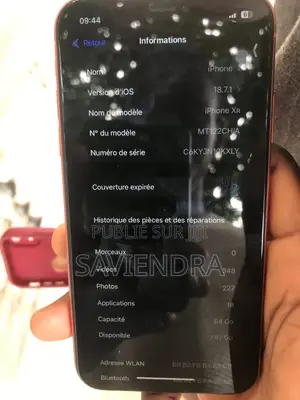 Nouveau Apple XR 64 GB Orange