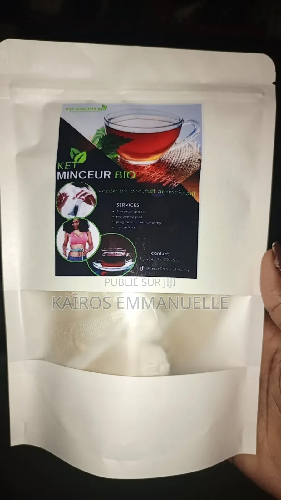 Thé Amincissant Ket Minceur Bio Disponible À Brazzaville