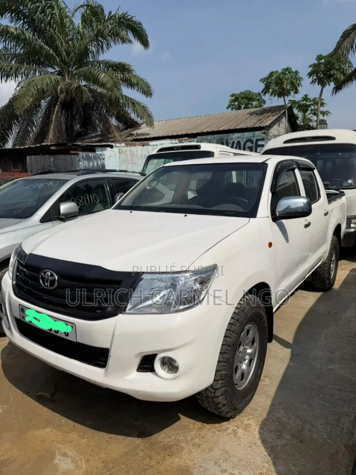 Toyota Hilux Revo Double Cab Deisel 2.8 RWD 2019 Blanc cassé
