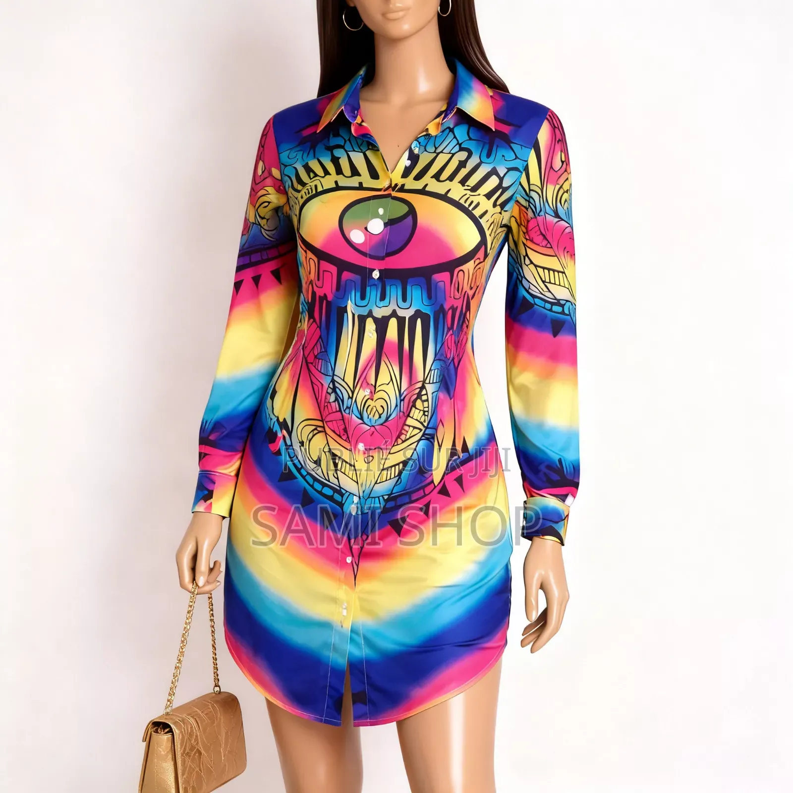 Robe Chemise Colorée