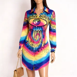 Robe Chemise Colorée