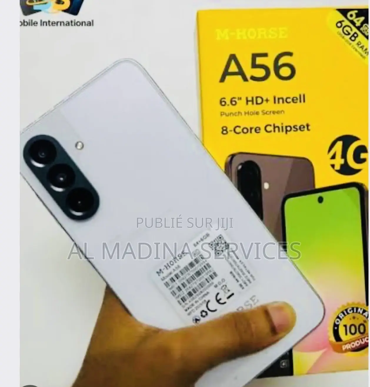 Nouveau M-Horse G5 64 GB Doré