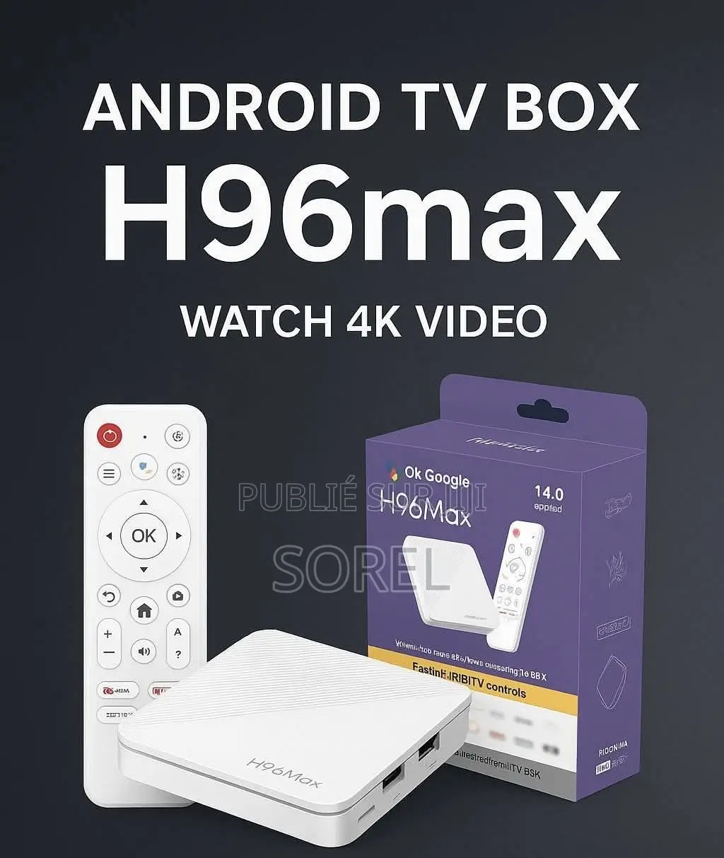 Box Smart Tv H96max