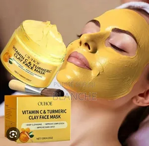 Masque Vitamine C Et Curcuma Et l'Argile