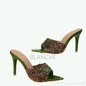 Mules Enfiler Chic À Talons Aiguilles