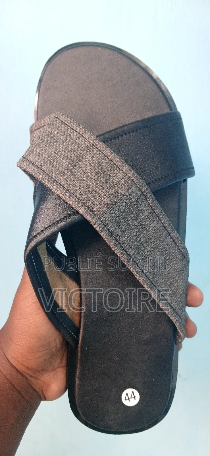 Sandales en Cuir Pour Homme