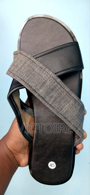 Sandales en Cuir Pour Homme