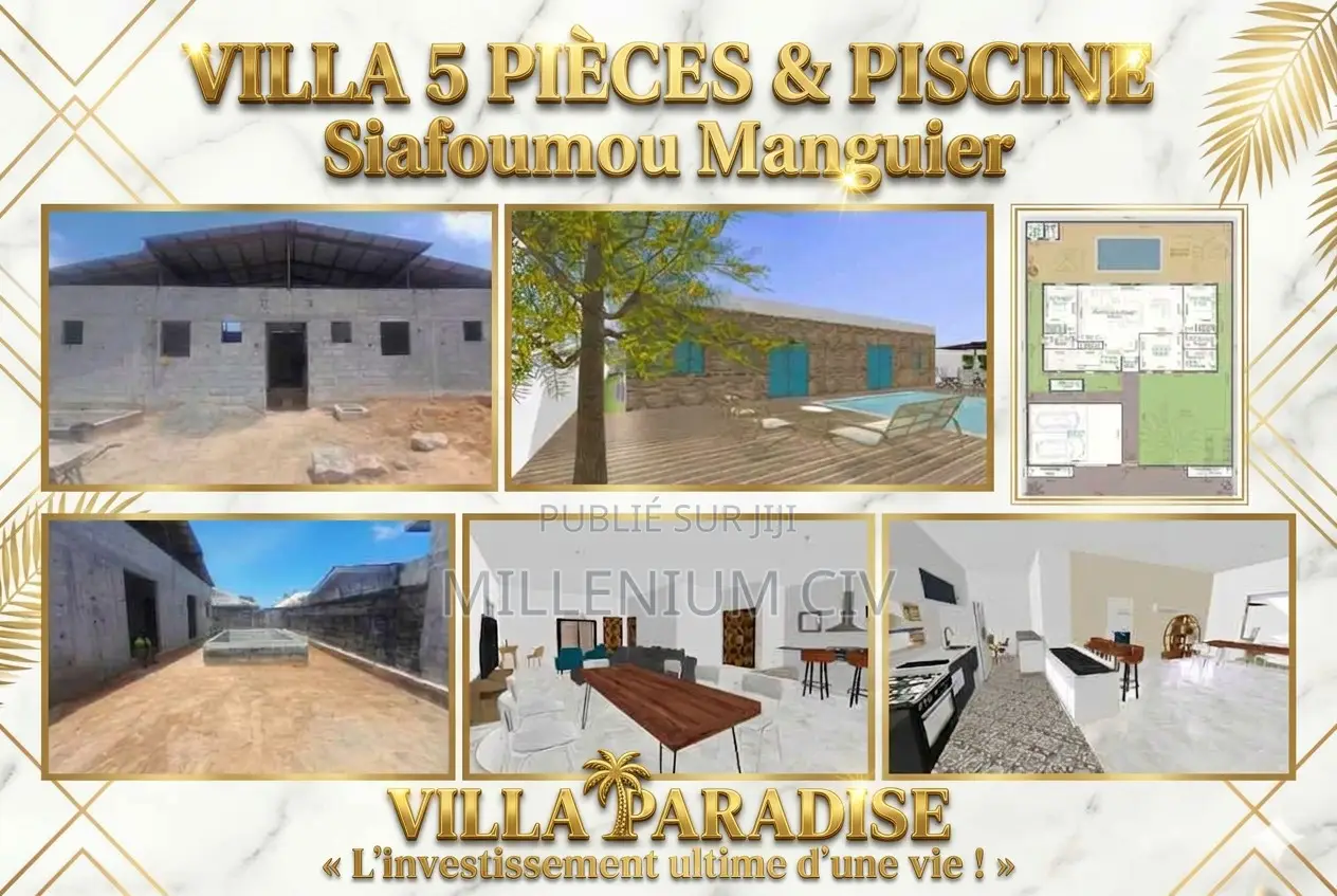 3chbre Villa dans Villa🌴Paradise, Loandjili à Vendre