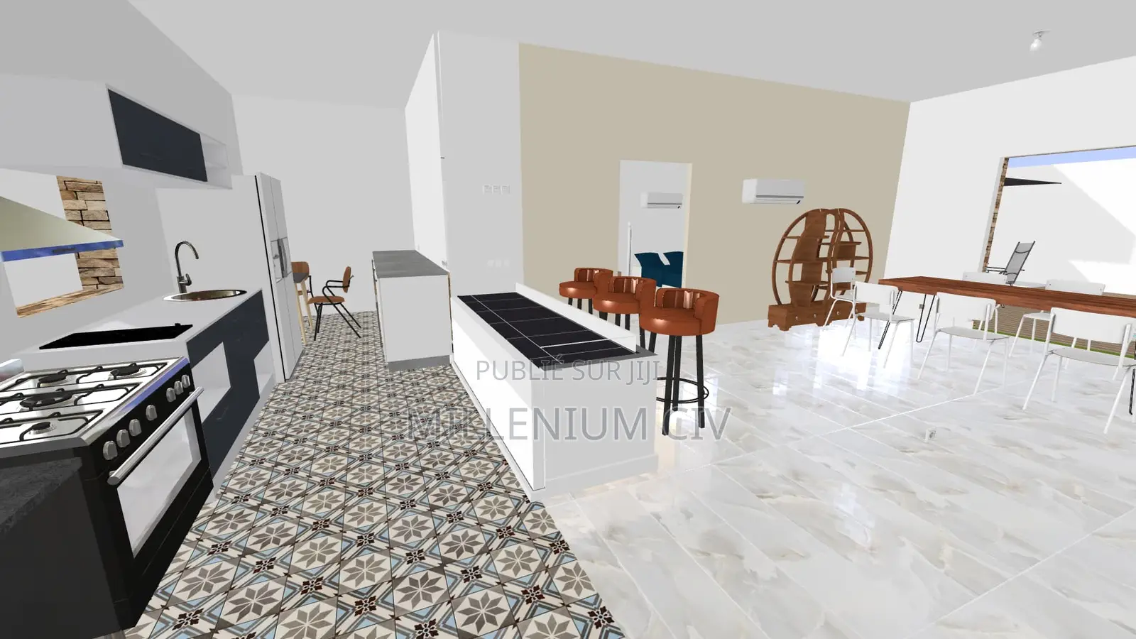 3chbre Villa dans Villa🌴Paradise, Loandjili à Vendre