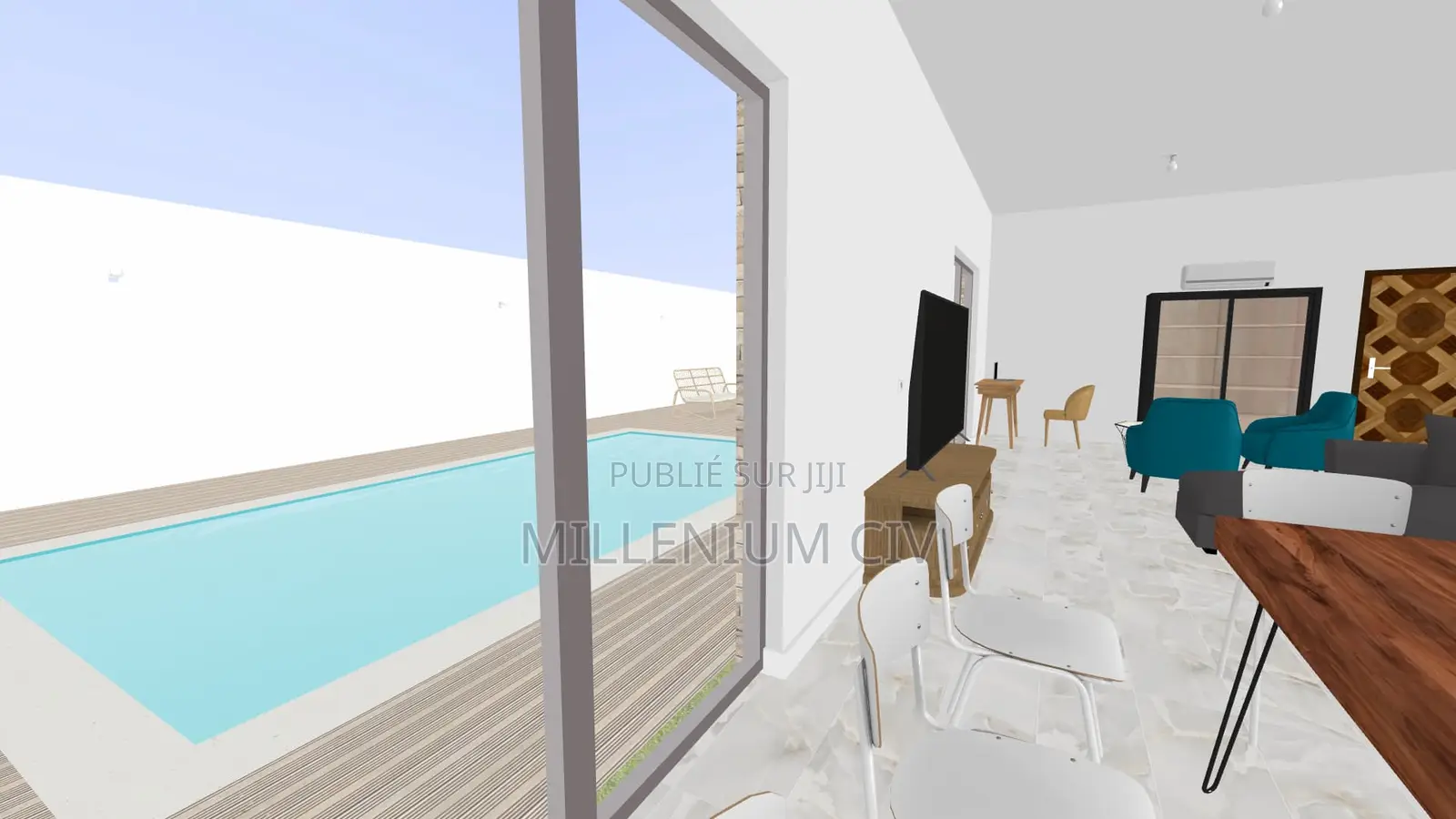 3chbre Villa dans Villa🌴Paradise, Loandjili à Vendre