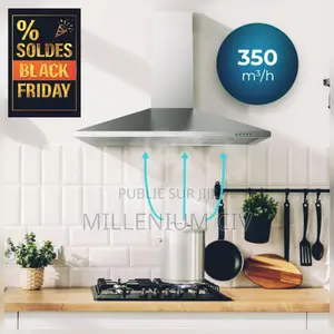 Hotte Pyramide Inox 90 Cm (Luxury)