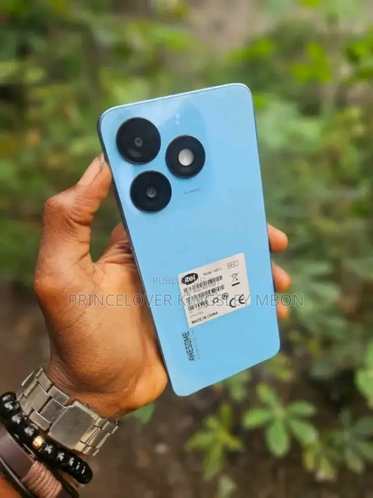 Nouveau Itel A70 128 GB Bleu