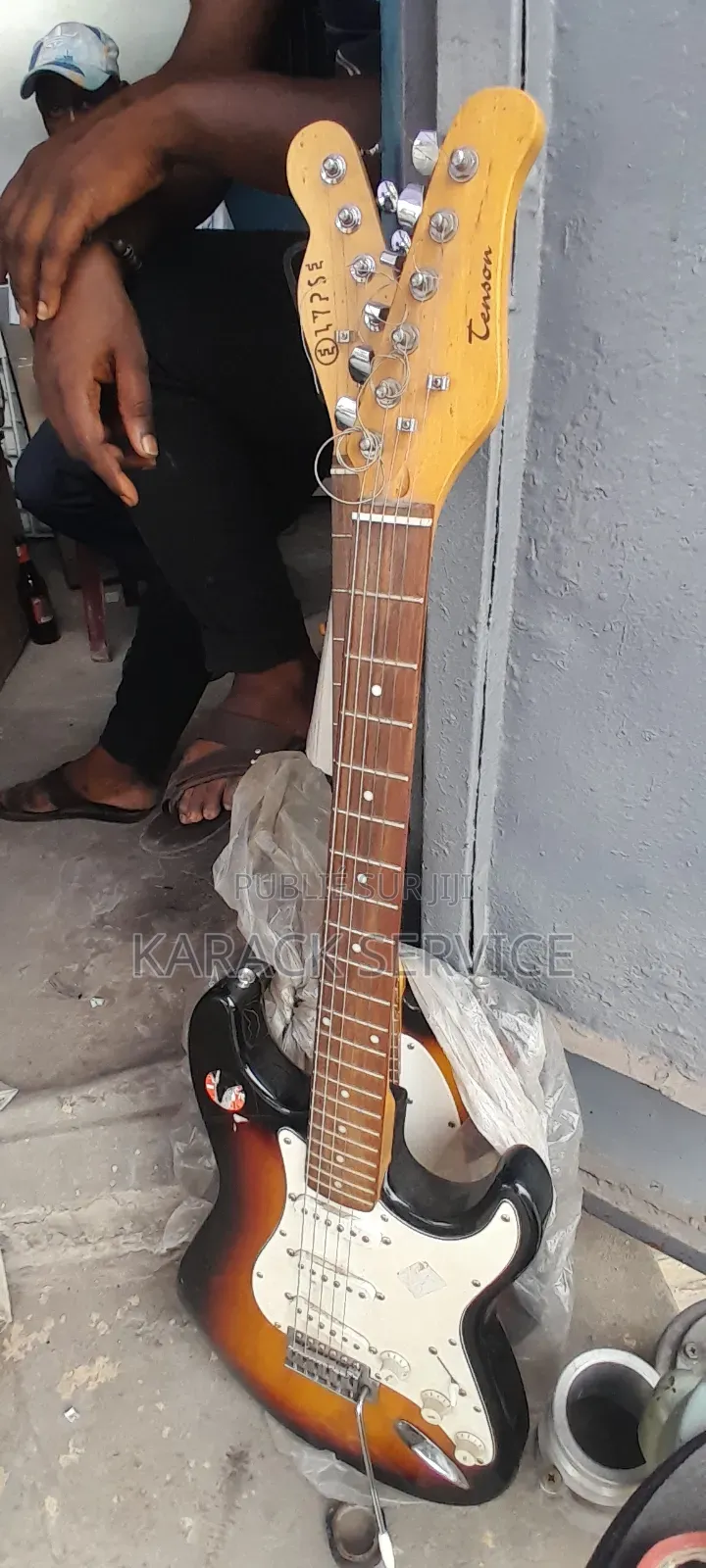 Guitare Solo Gauche Et Droite
