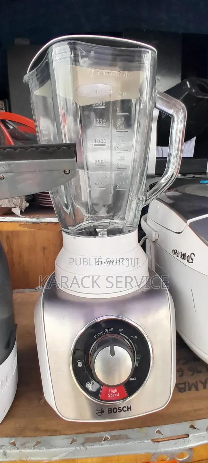 Mixeur en Verre Cassable