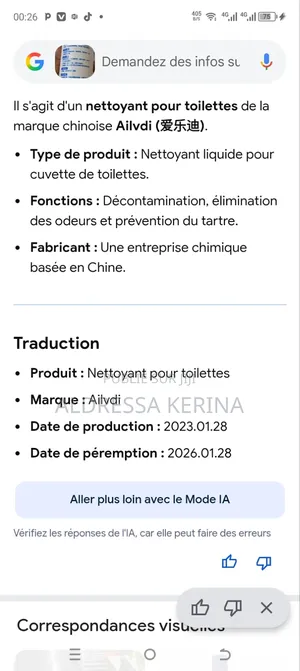 Détartrage, Désinfectant Et Désodorisant Détachant