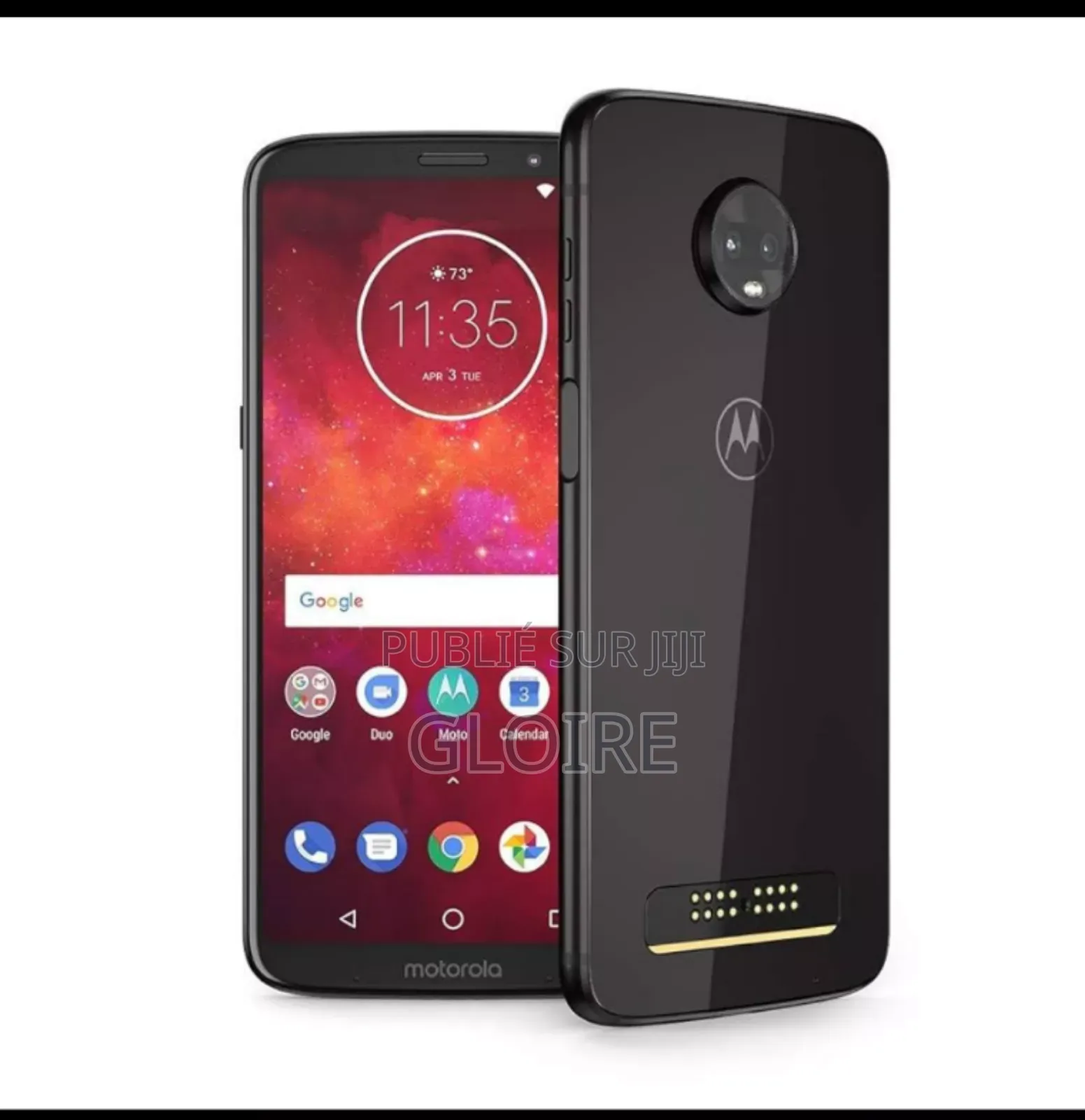 Motorola Moto Z3 64 GB Noir