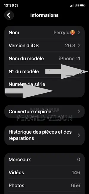 Apple iPhone 13 256 GB Noir