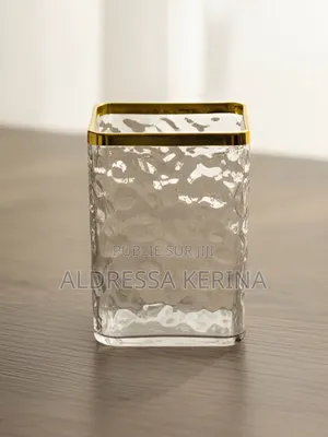 Vase en Plastique Transparent