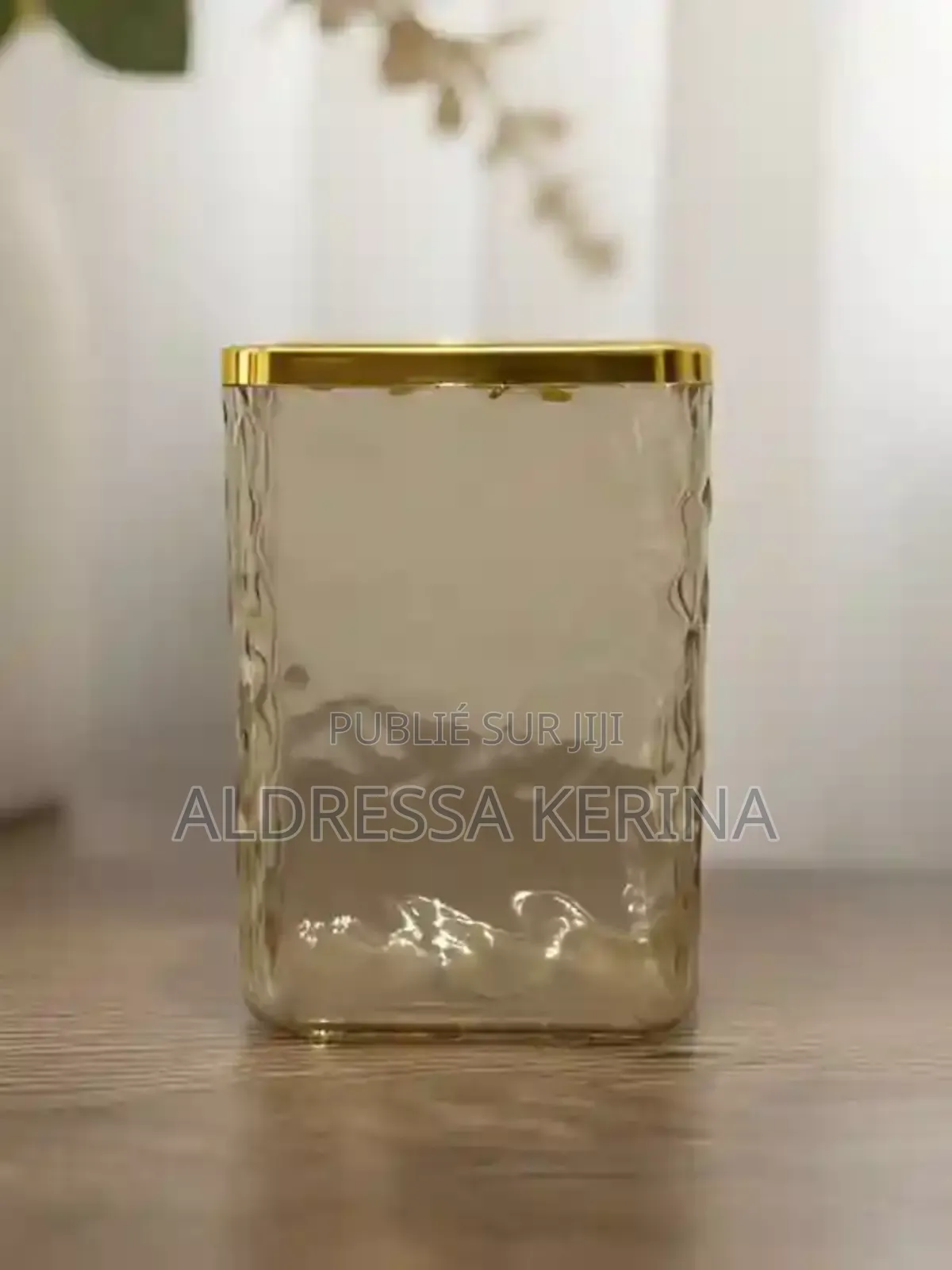 Vase en Plastique Transparent