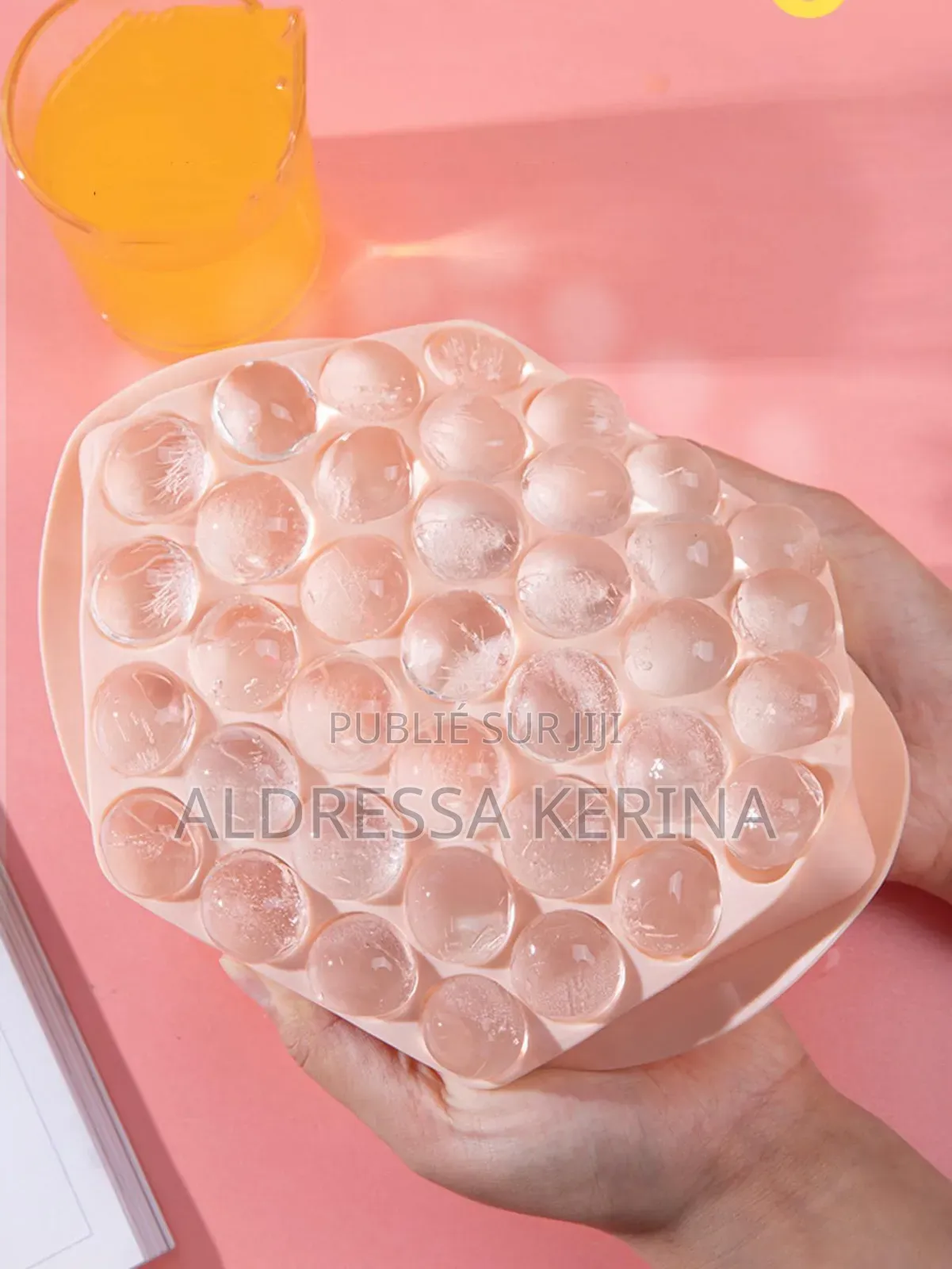 Bac À Glaçon Mou en Plastique Avec Couvercle