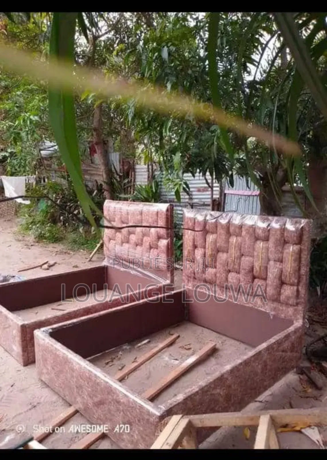 Lit Garni Capitonné