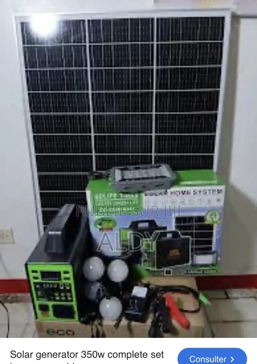Kit Solaire Rechargeable
