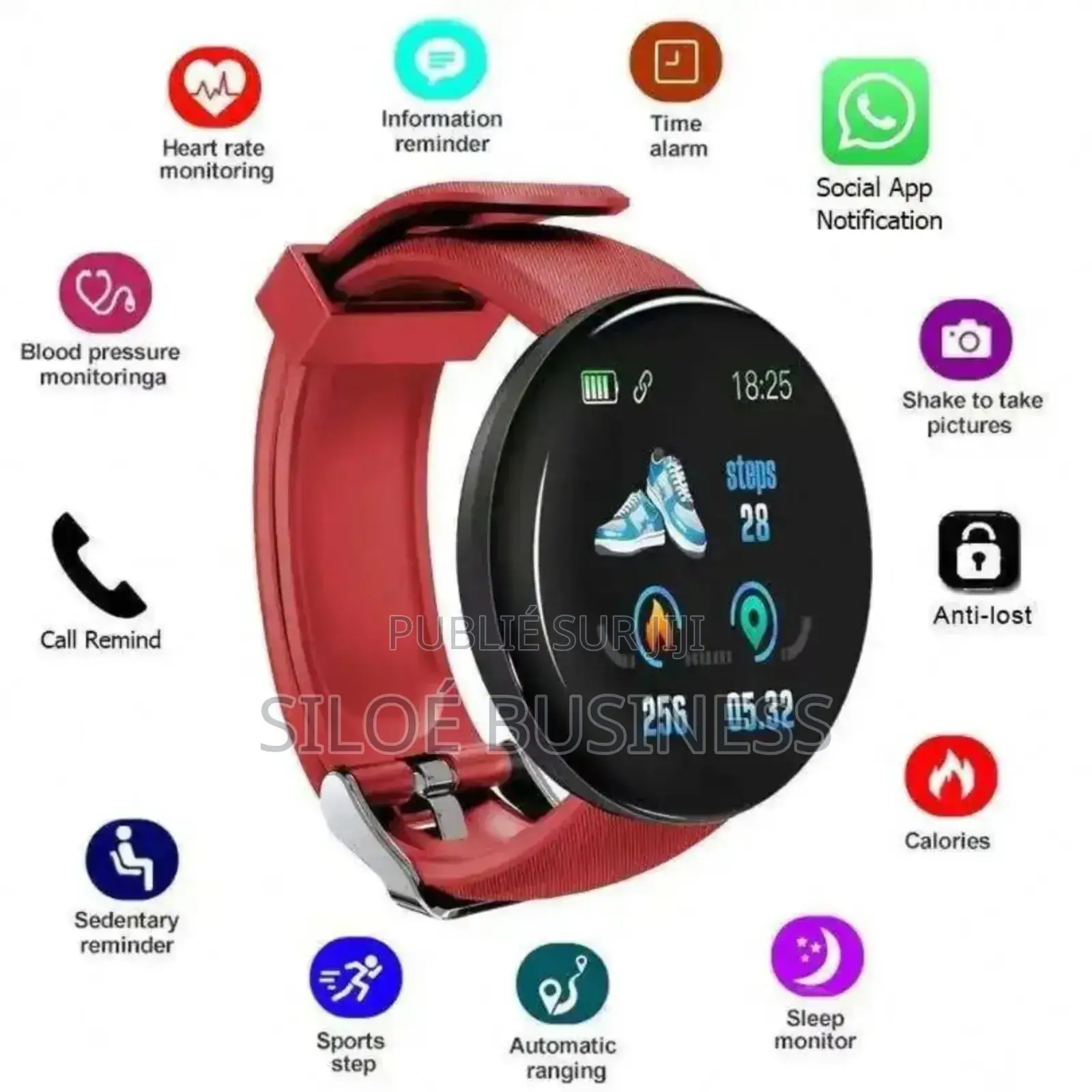 Montre Connectée D18