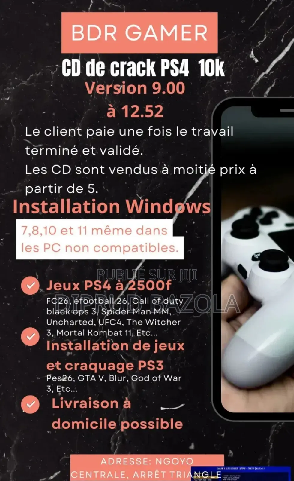 Cd Et Application Pour Le Crack Play 4 De La Version 9.00 À 13.00