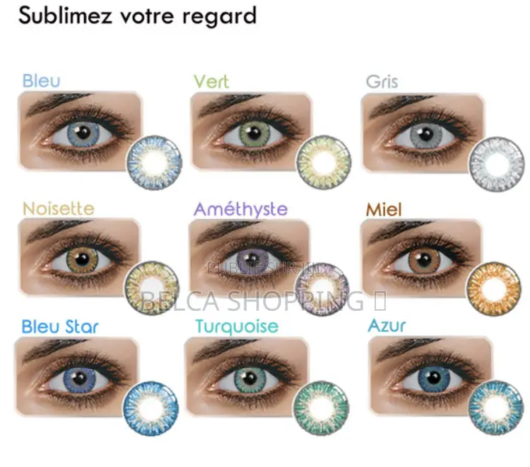 Lentilles De Couleur