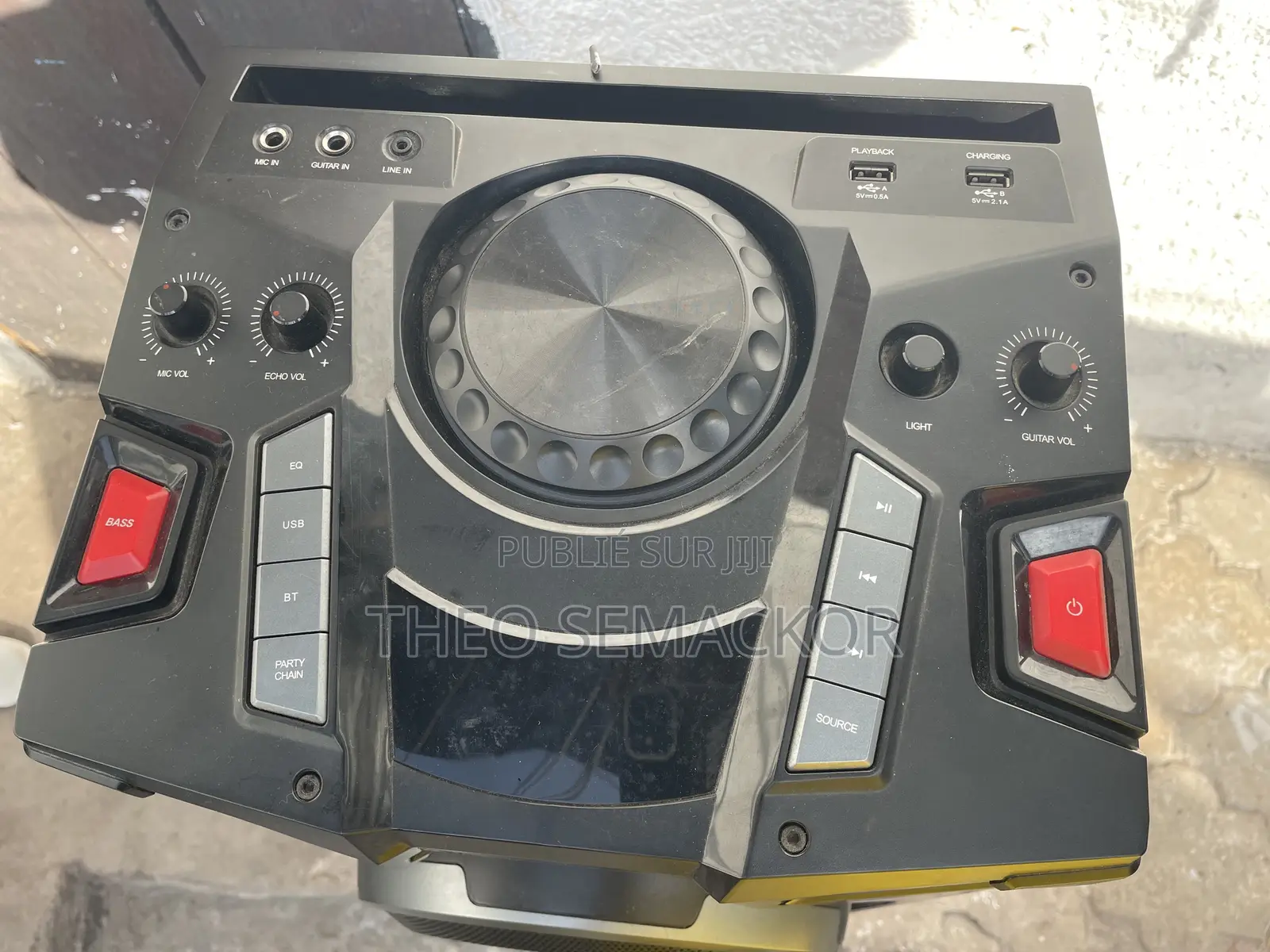 Enceinte Bluetooth 1000w Edenwood