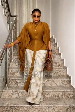 Ensemble Soie Haut Pantalon