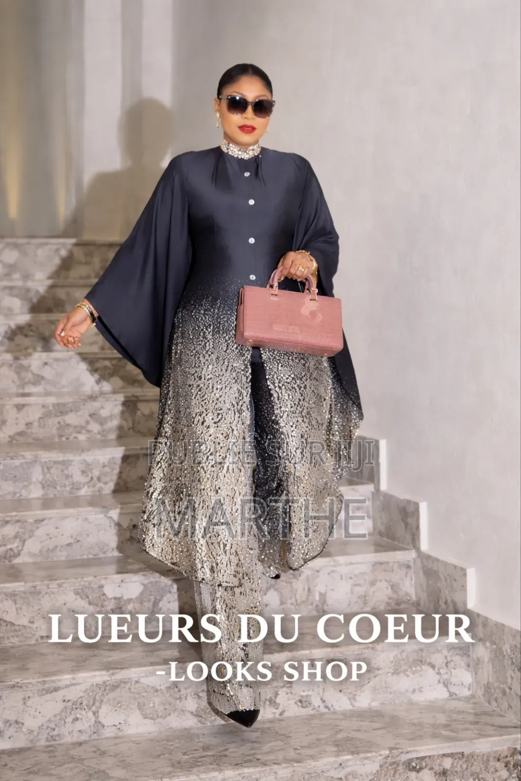 Ensemble Soie Haut Pantalon