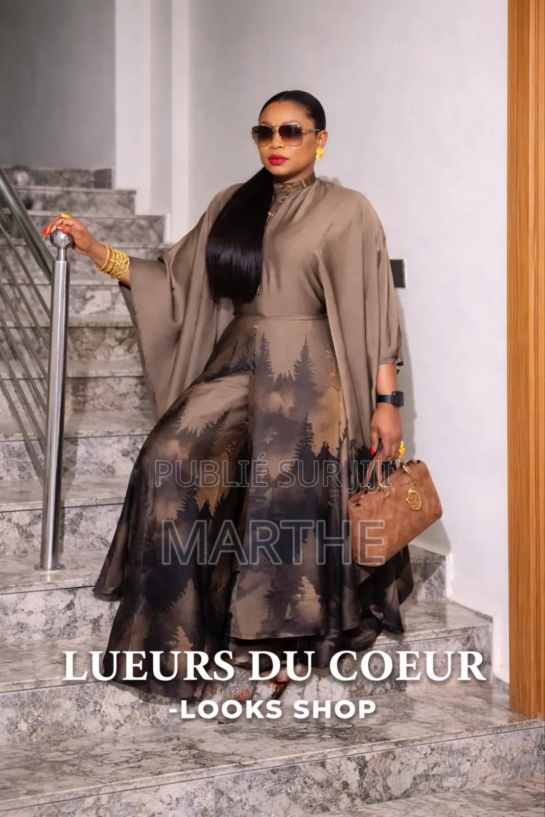 Ensemble Soie Haut Pantalon