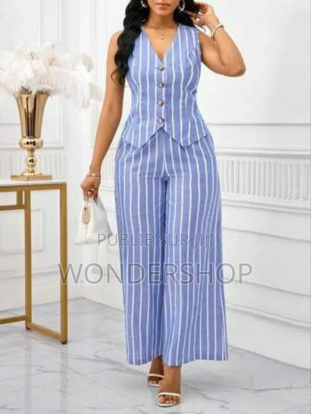 Ensemble en Pagne ( Gilet+ Pantalon)