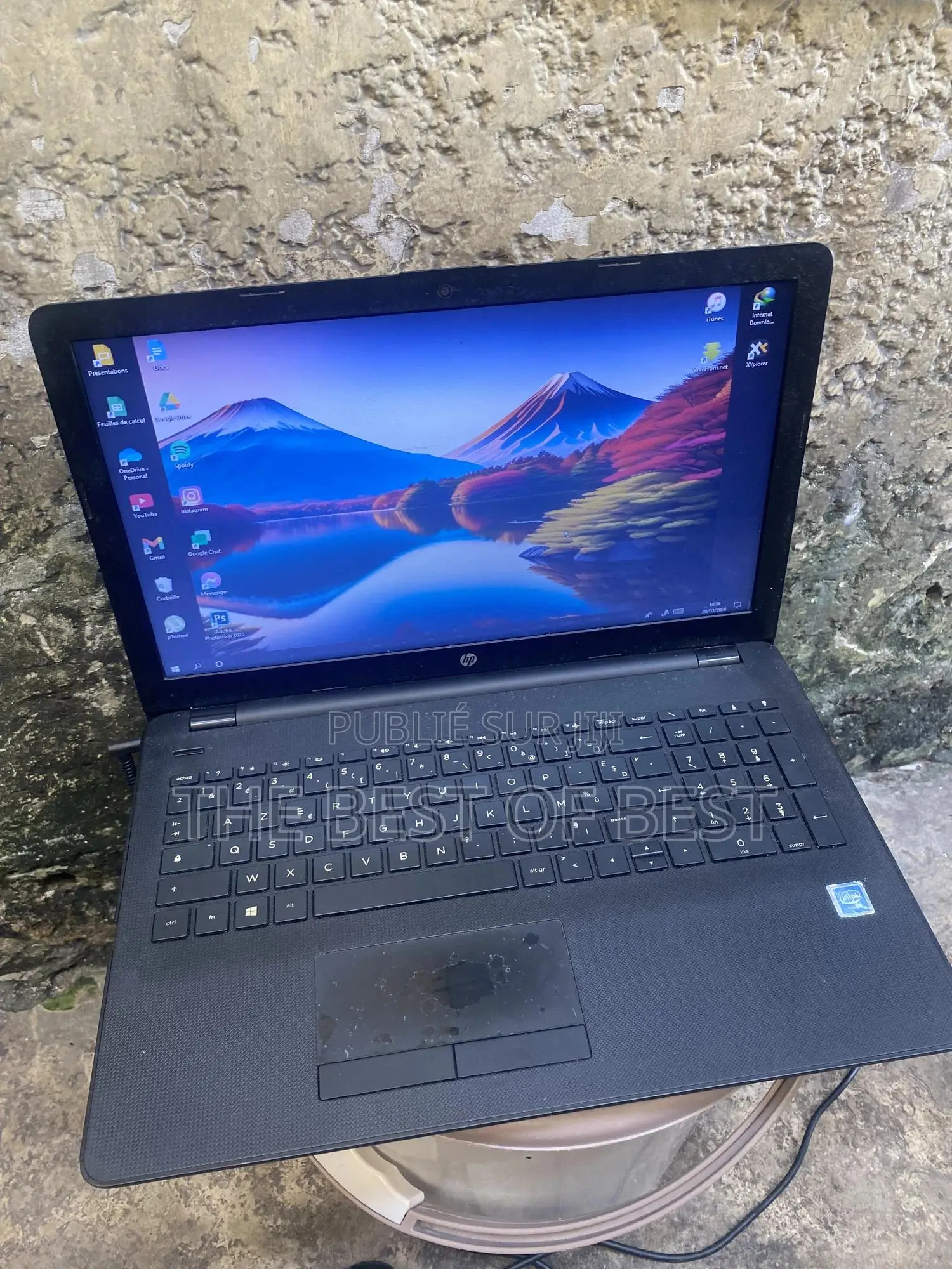 Ordinateur portable HP 14-dq1025cl 4GB Intel SSD 500GB