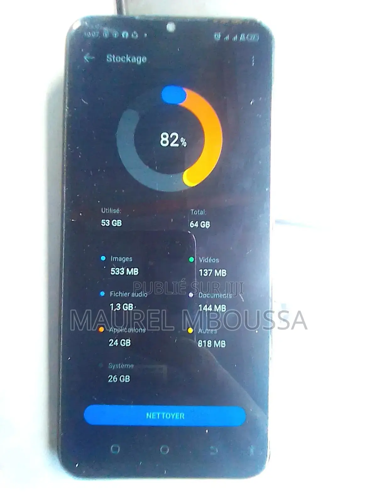 Tecno Spark Power 2 64 GB Bleu