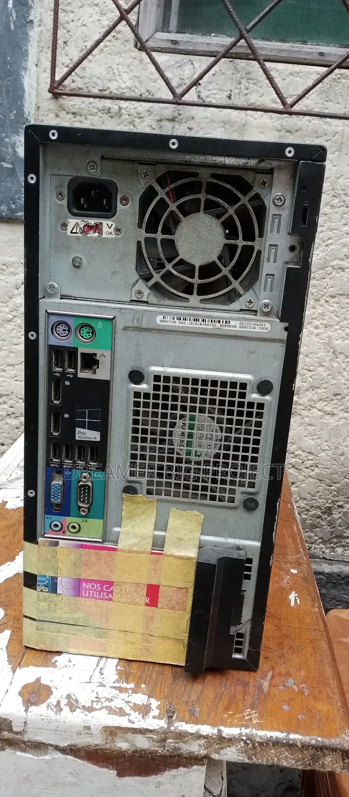 Ordinateur de bureau Dell OptiPlex 7010 8GB Intel Core 7 HDD 160GB