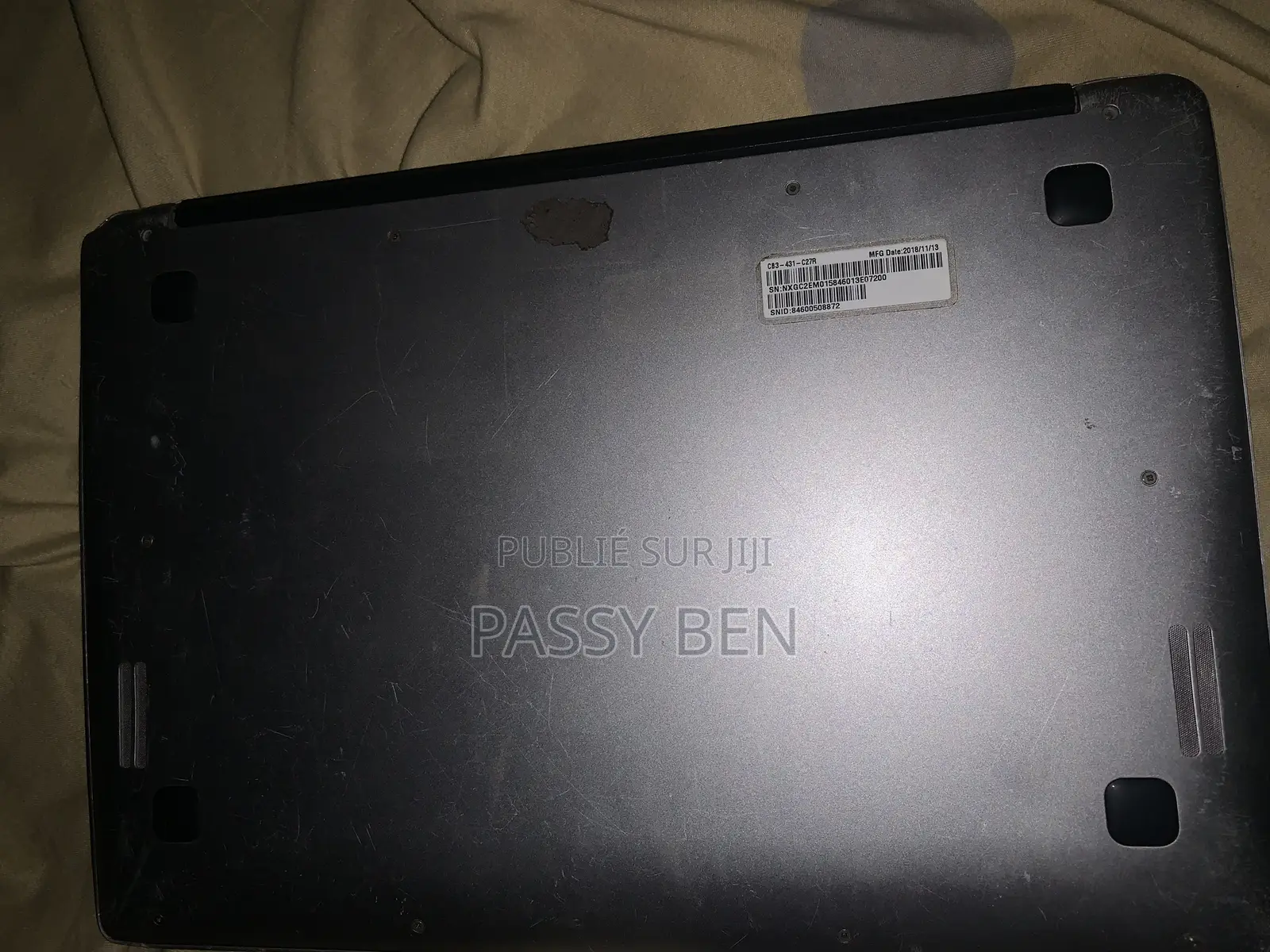 Ordinateur portable Acer Chromebook 15 C910 6GB Intel HDD+SSD 72GB