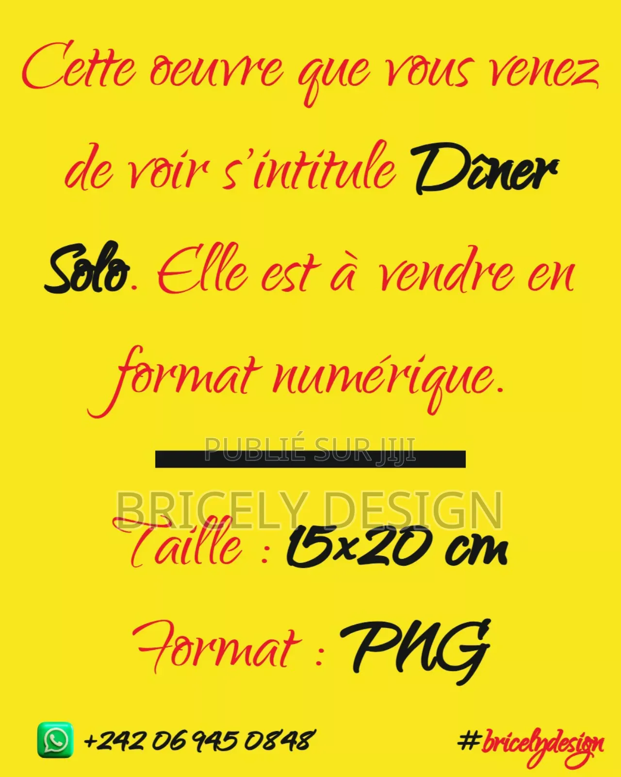 Création Des Œuvres d'Art Numériques Uniques Et Spéciales