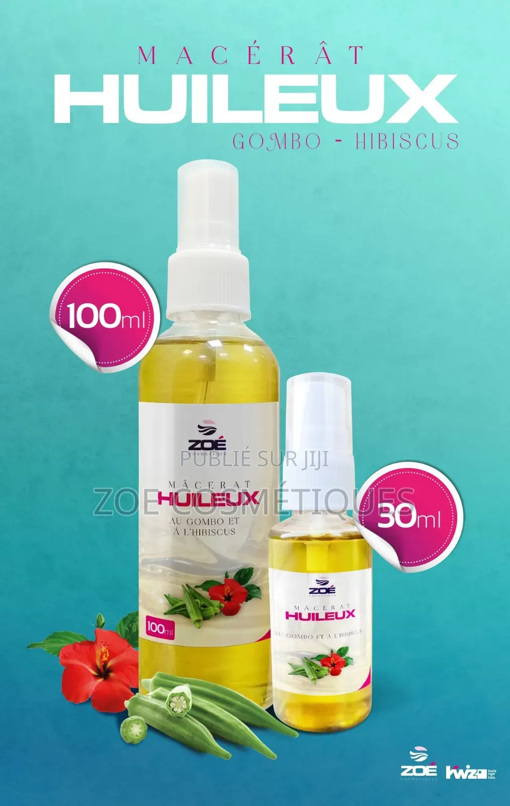 Macérât Huileux De Gombo Hibiscus