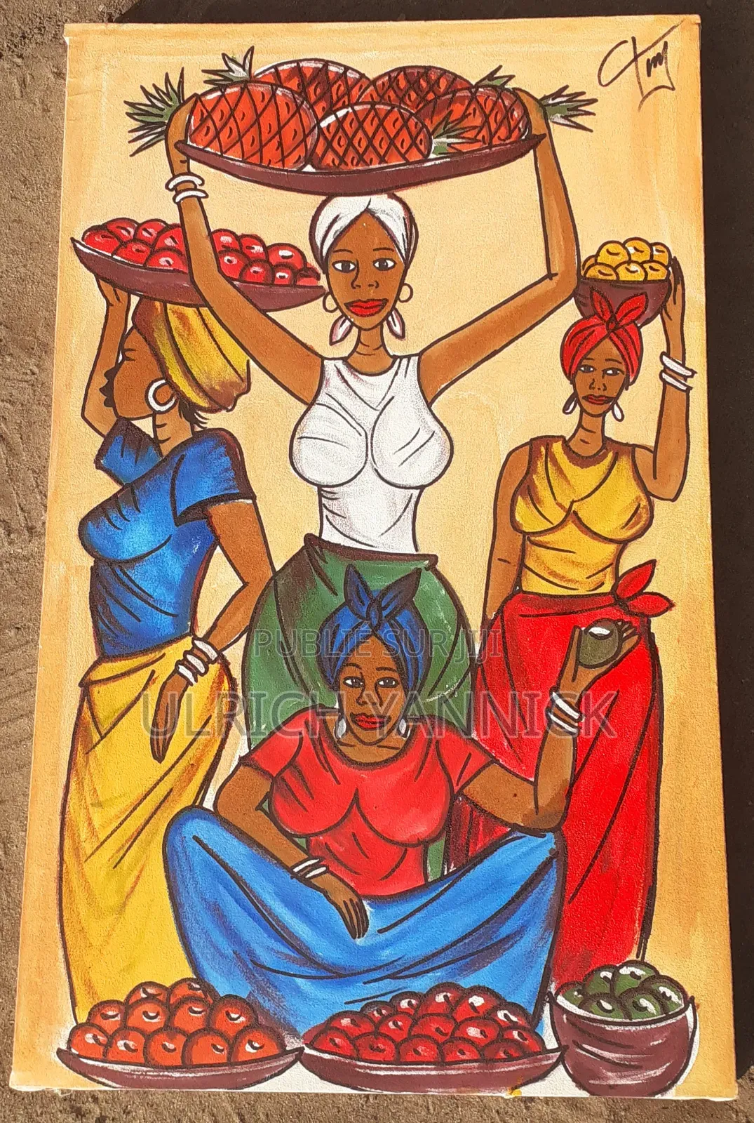 Magnifique Peinture Sur Toile - Décoration Murale Salon