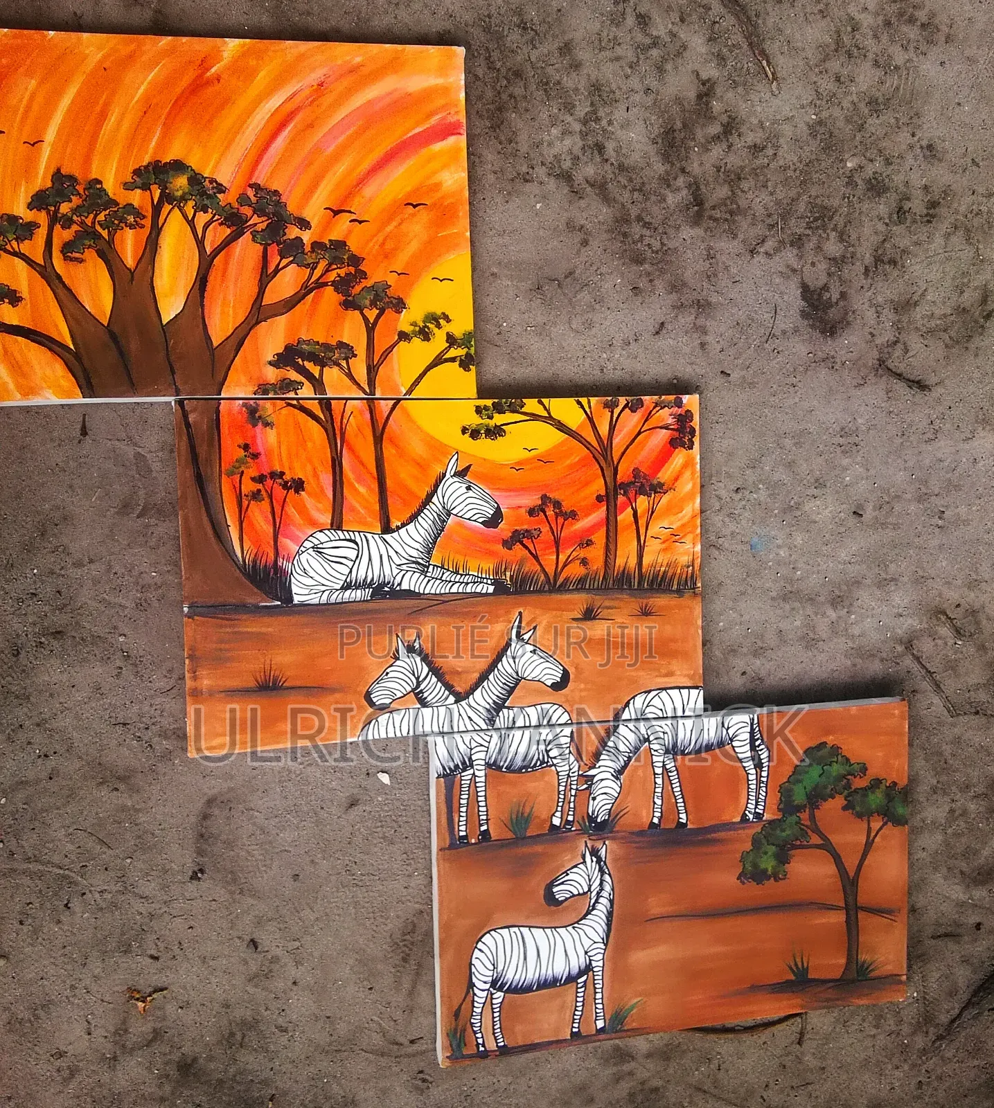 Magnifique Peinture Sur Toile - Décoration Murale Salon