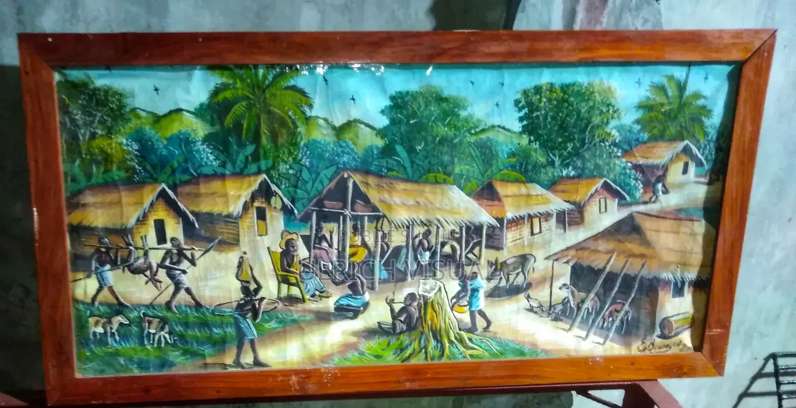 Magnifique Peinture Sur Toile - Décoration Murale Salon
