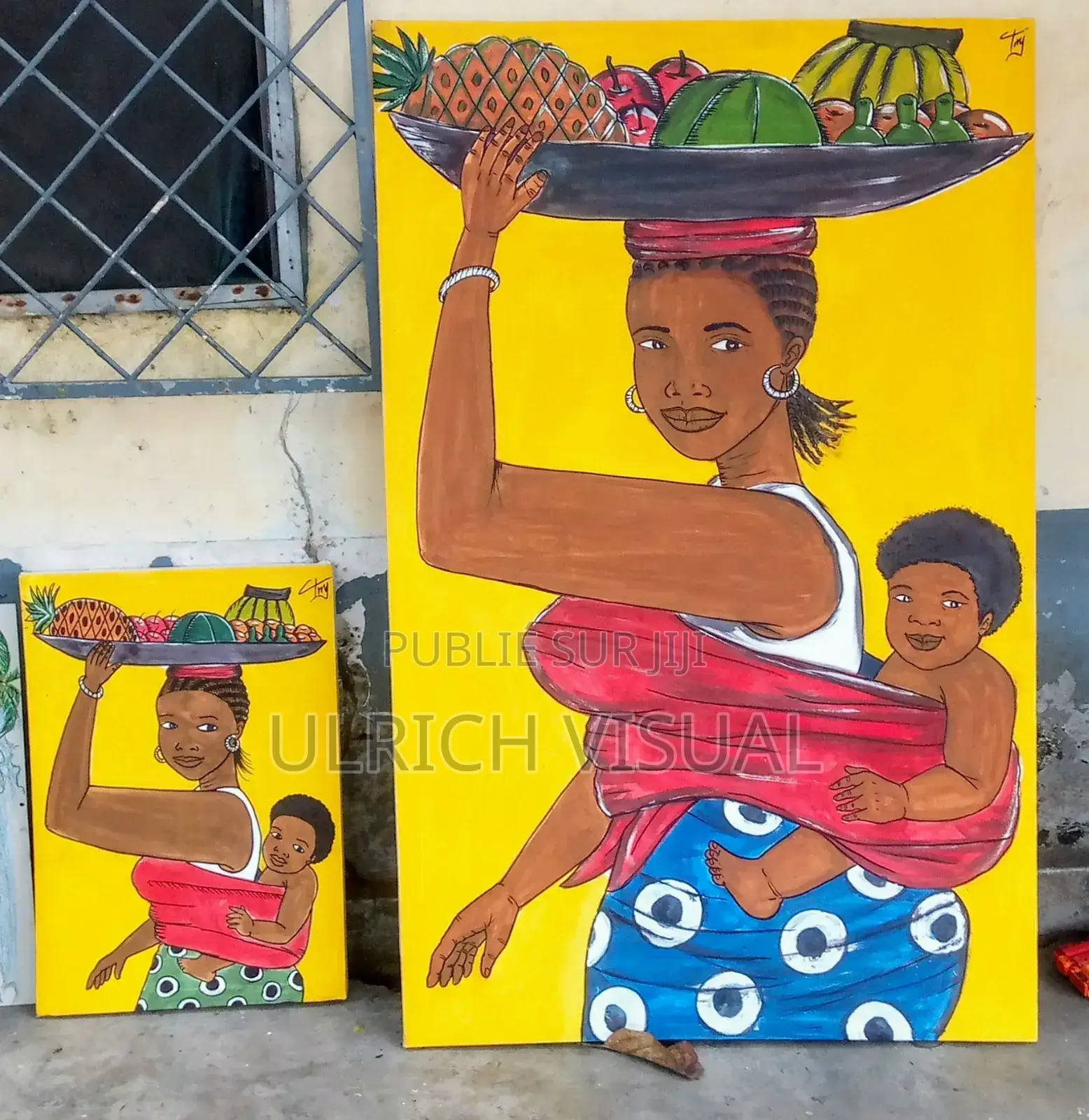 Magnifique Peinture Sur Toile - Décoration Murale Salon