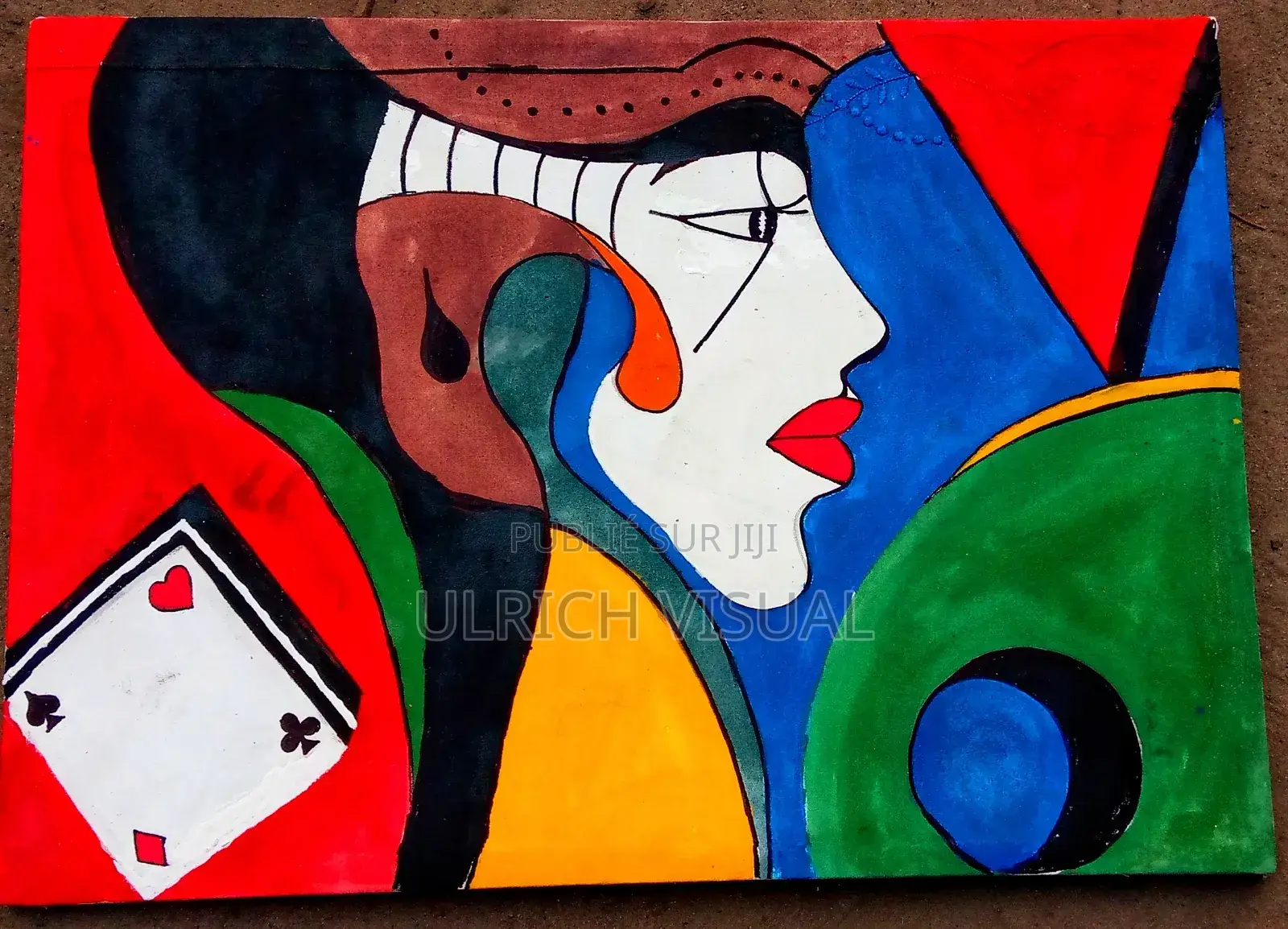 Magnifique Peinture Sur Toile - Décoration Murale Salon