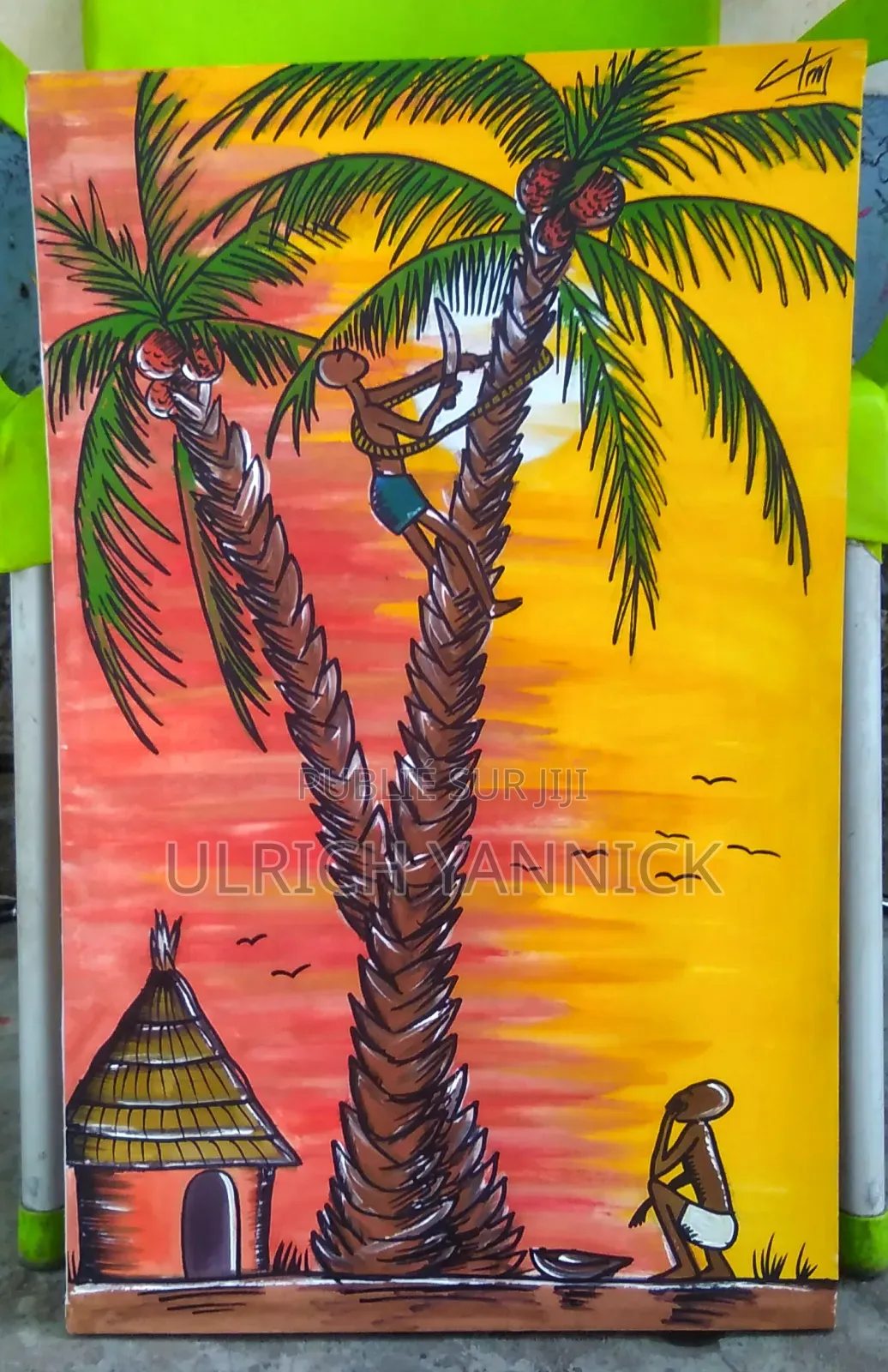 Magnifique Peinture Sur Toile - Décoration Murale Salon