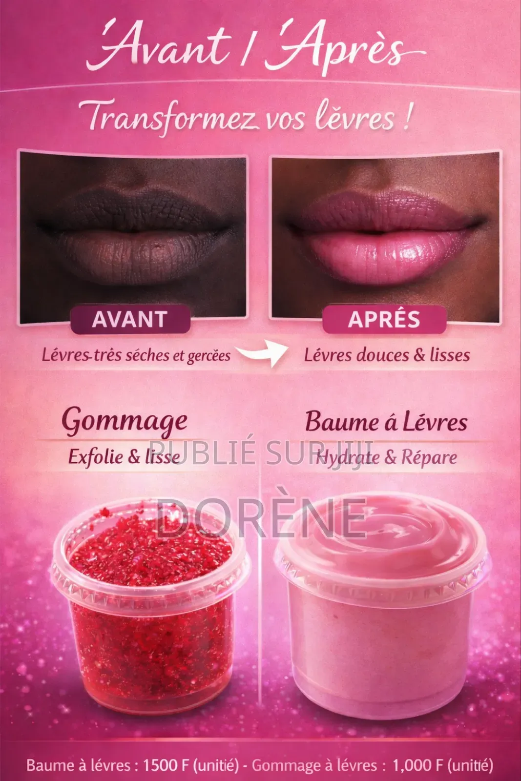 Gommage À Lèvres Et Baume À Lèvres