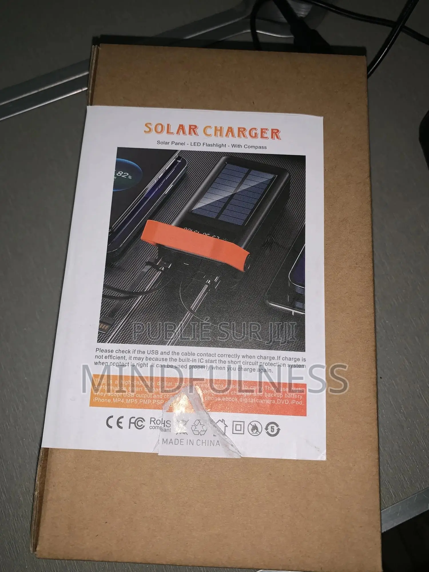 Power Bank 50000mah + Câble Pour Alimenter Box Internet